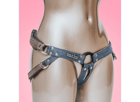 Strap&bound - Popruh FF jeans blue