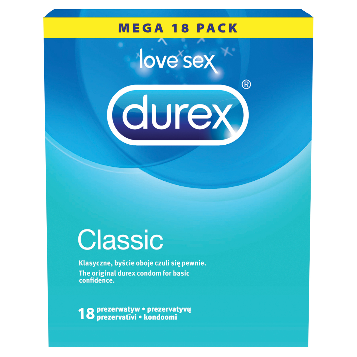 Durex Classic - 18ks