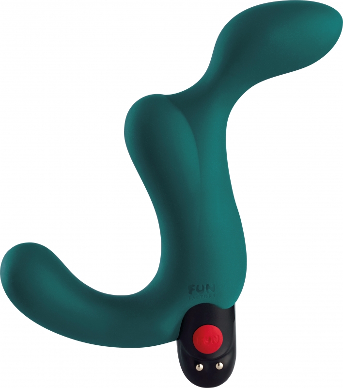 Pánský vibrátor pro stimulaci prostaty Fun Factory Duke Modrá